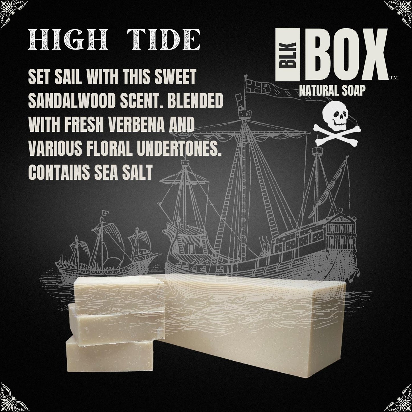 High Tide - Sandalwood, Verbena, Sea Salt & Florals